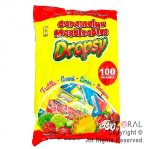 GOLO CARAMELOS MASTICABLES DROPSY FRUTAL 1 X 700gr